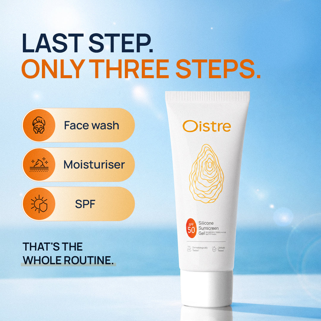 OISTRE Silicone Sunscreen Gel SPF 50 PA+++